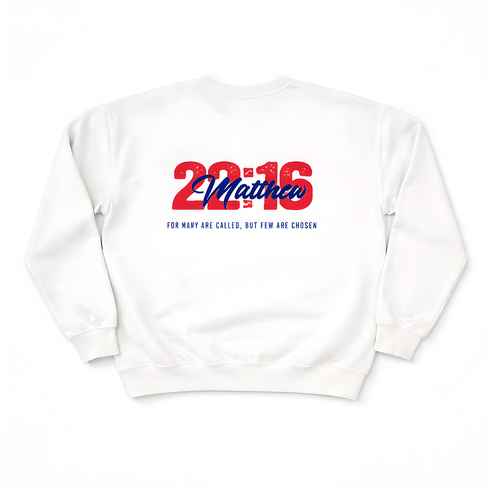 Thumbnail: Chosen White Sweatshirt