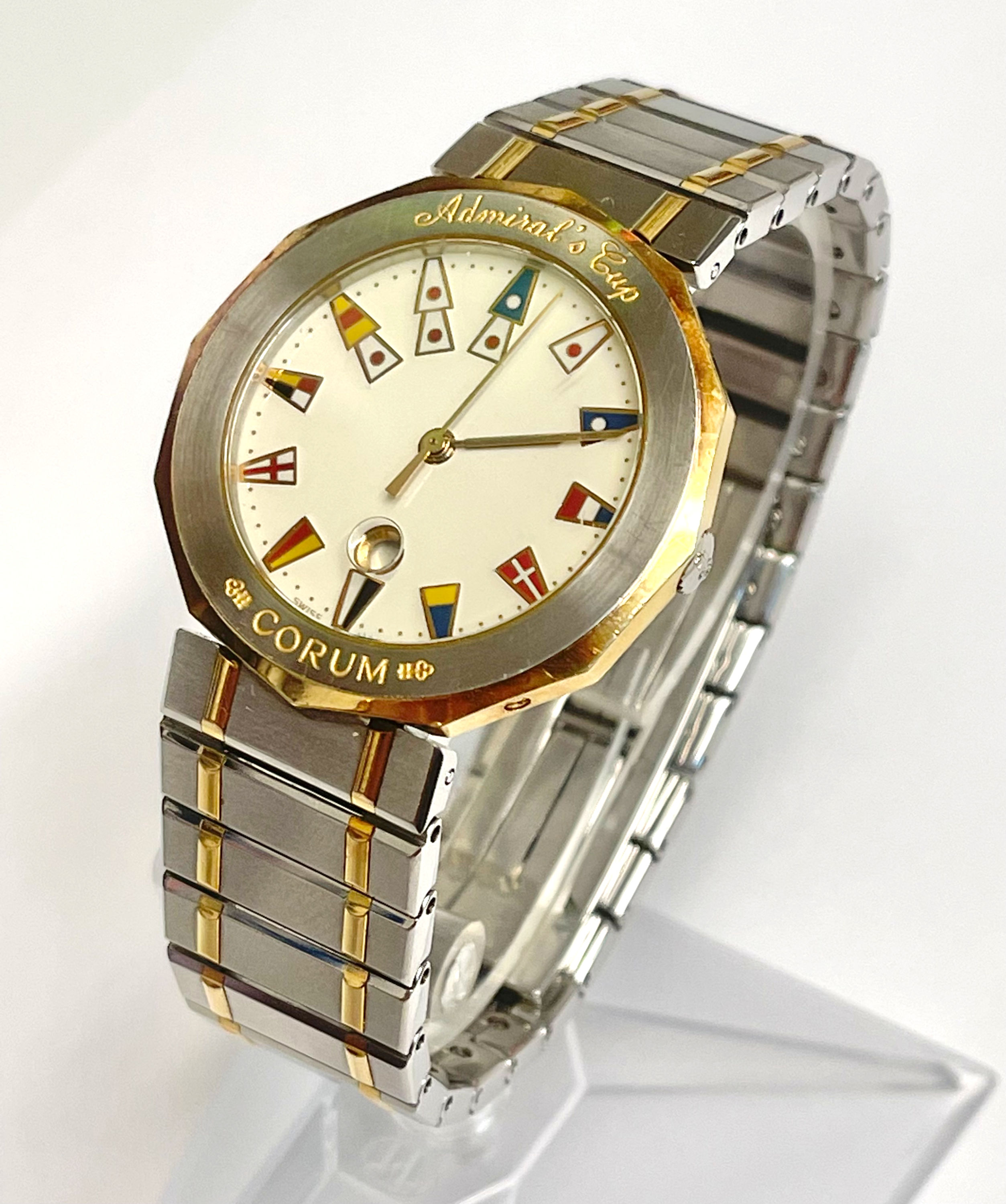 Corum Admirals Cup 18k Gold