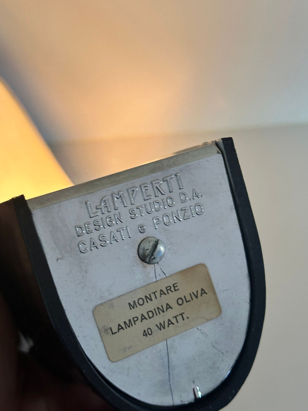 Thumbnail: Cesare Casati, Pelota lamp 