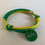 Miniatura: Colar de Identificação Pet - Verde e Amarelo - Brasil