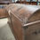 Thumbnail: 18th century Spanish Oak Iron bounded seaman's chest