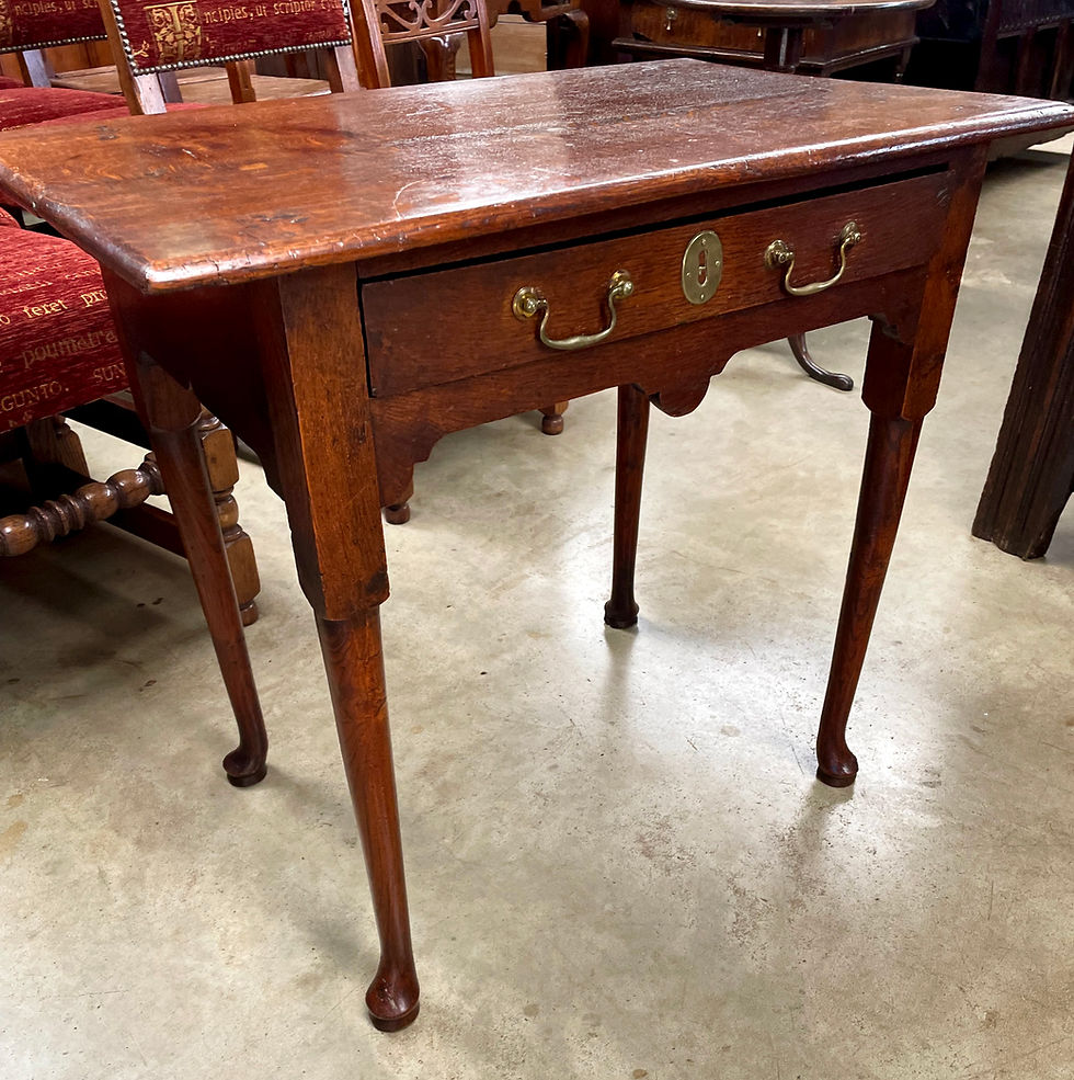 Thumbnail: A Georgian II Oak Lowboy,Circa 1760.