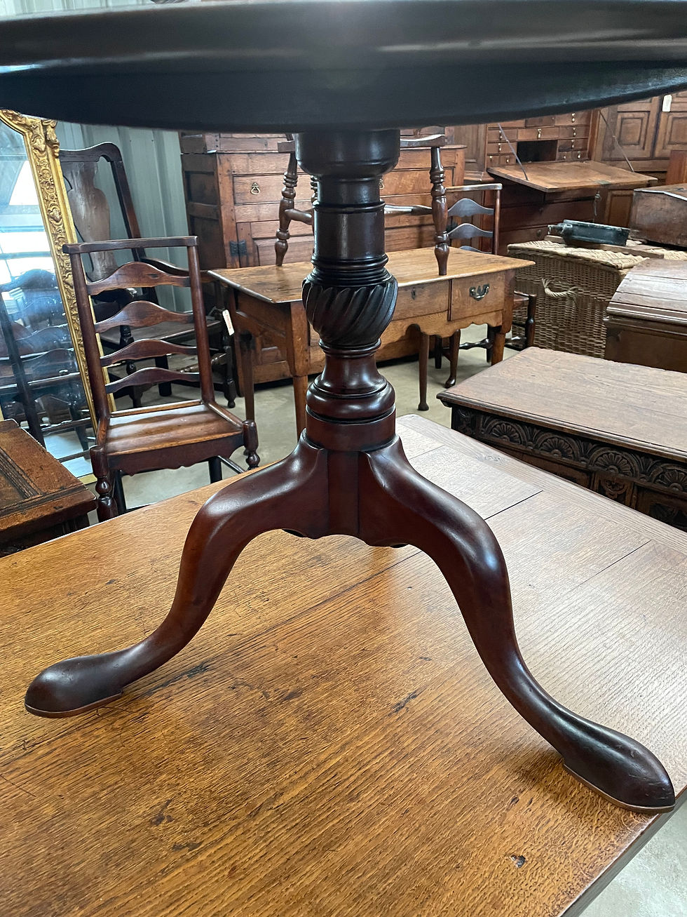 Thumbnail: A mid 18th century table