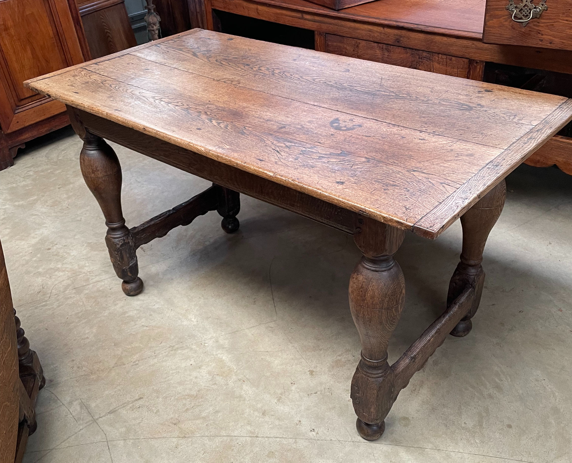 18th century Oak farmhouse kitchen table
