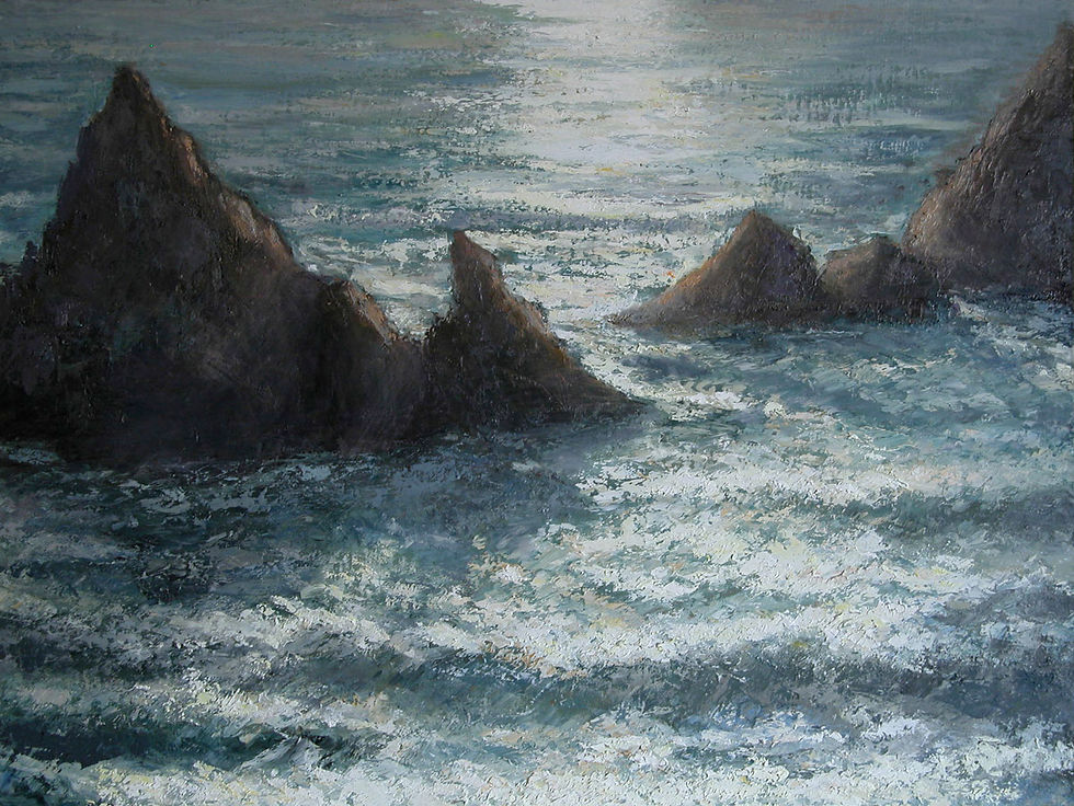 Sea Light II,2011,Oil on Canvas,18x24_,46x61cm