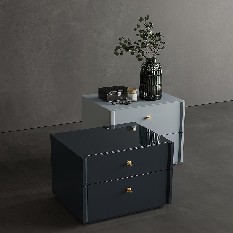 Thumbnail: Sefra Nightstand 2 Drawers