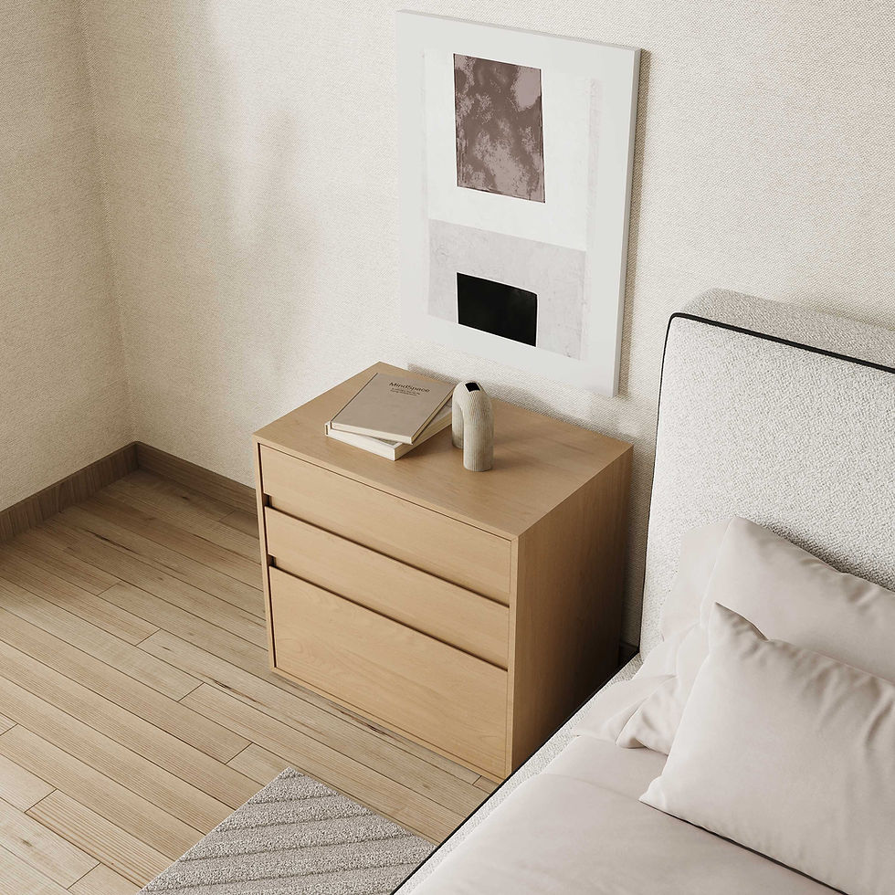 Thumbnail: Luna - 3 drawer pedestal
