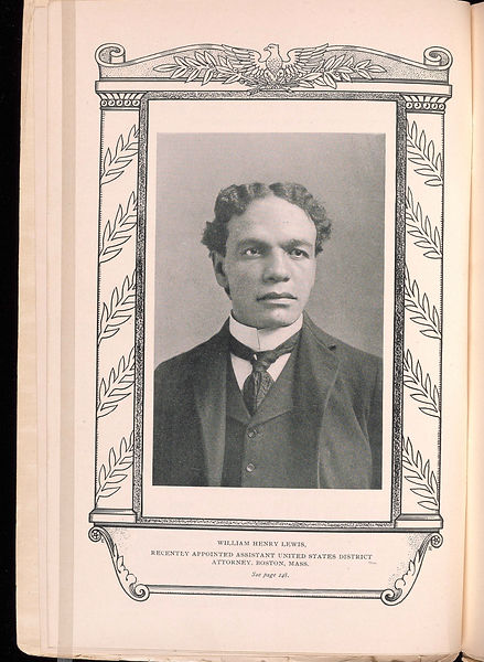 William Henry Lewis courtesy of The Colored American .jp2