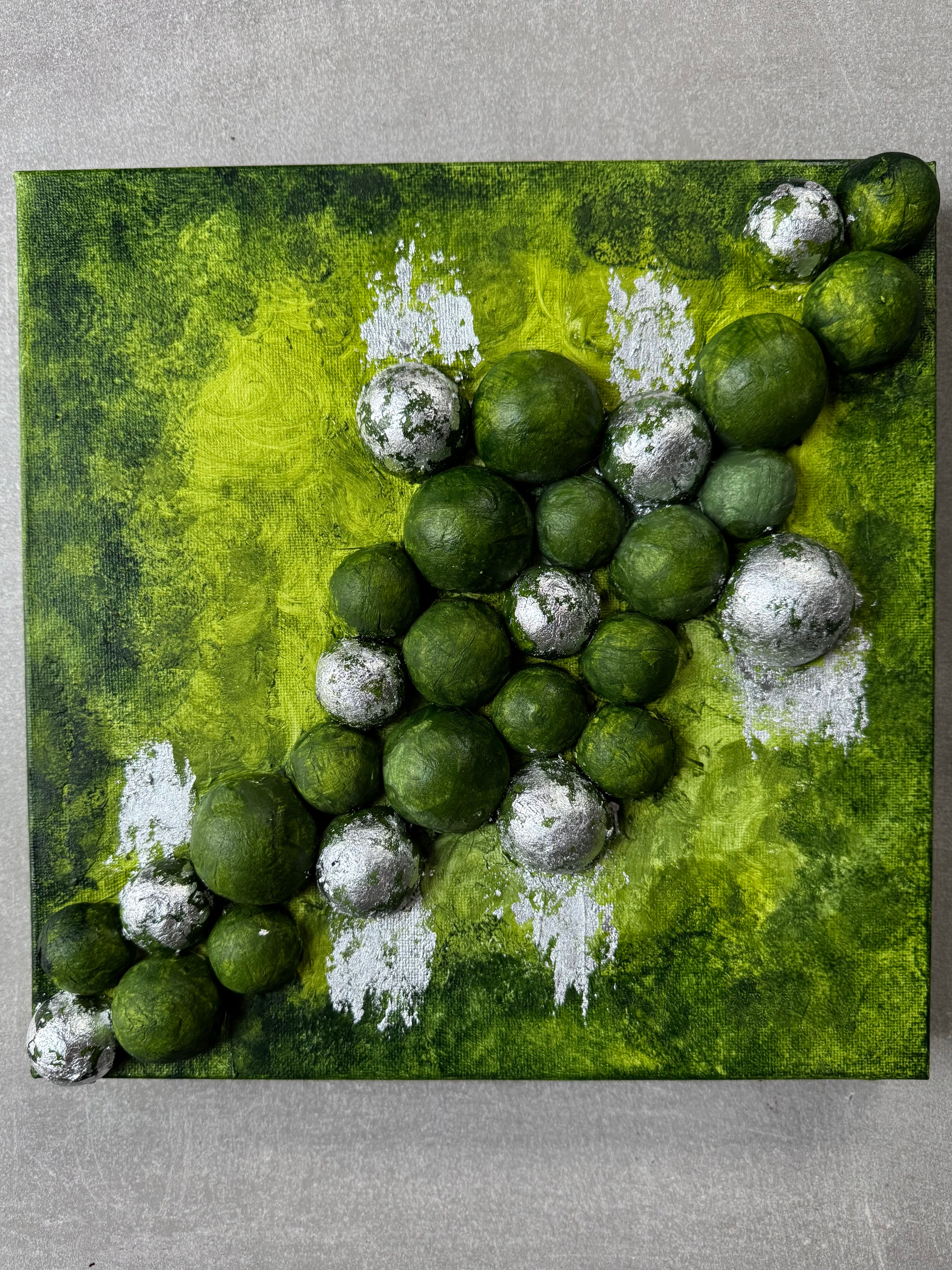 Bubbles- Grüner Glanz