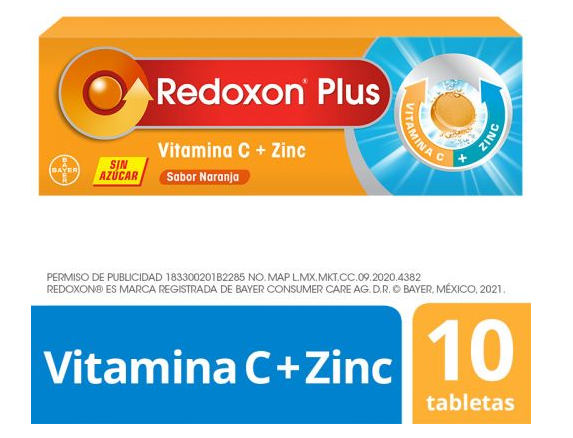 Redoxon Plus Vitamina C + Zinc