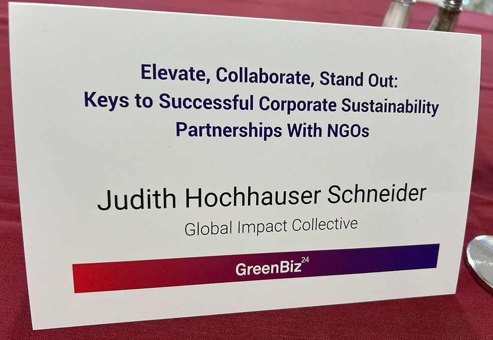 "Elevate, Collaborate, Stand Out: Keys to Successful Corporate Sustainability Partnerships With NGOs
