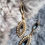 Thumbnail: Art Deco Vintage Style Pearl Dangle Earrings