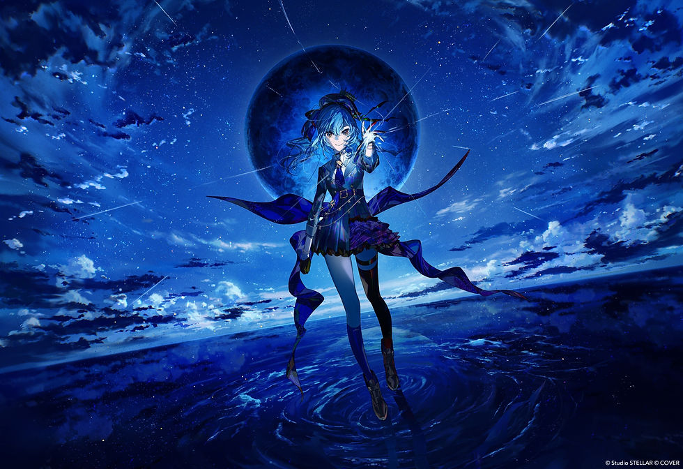 星街すいせい新アーティストビジュアル