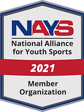 NAYS MEMBER youth sports red, white and blue