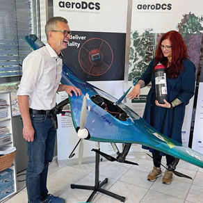 Land der guten Ideen – Pia Schellhammer besucht aeroDCS 