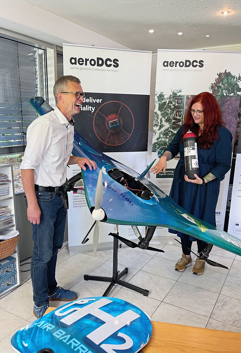 Land der guten Ideen – Pia Schellhammer besucht aeroDCS 