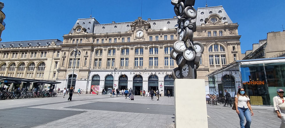 The Gare St Lazare