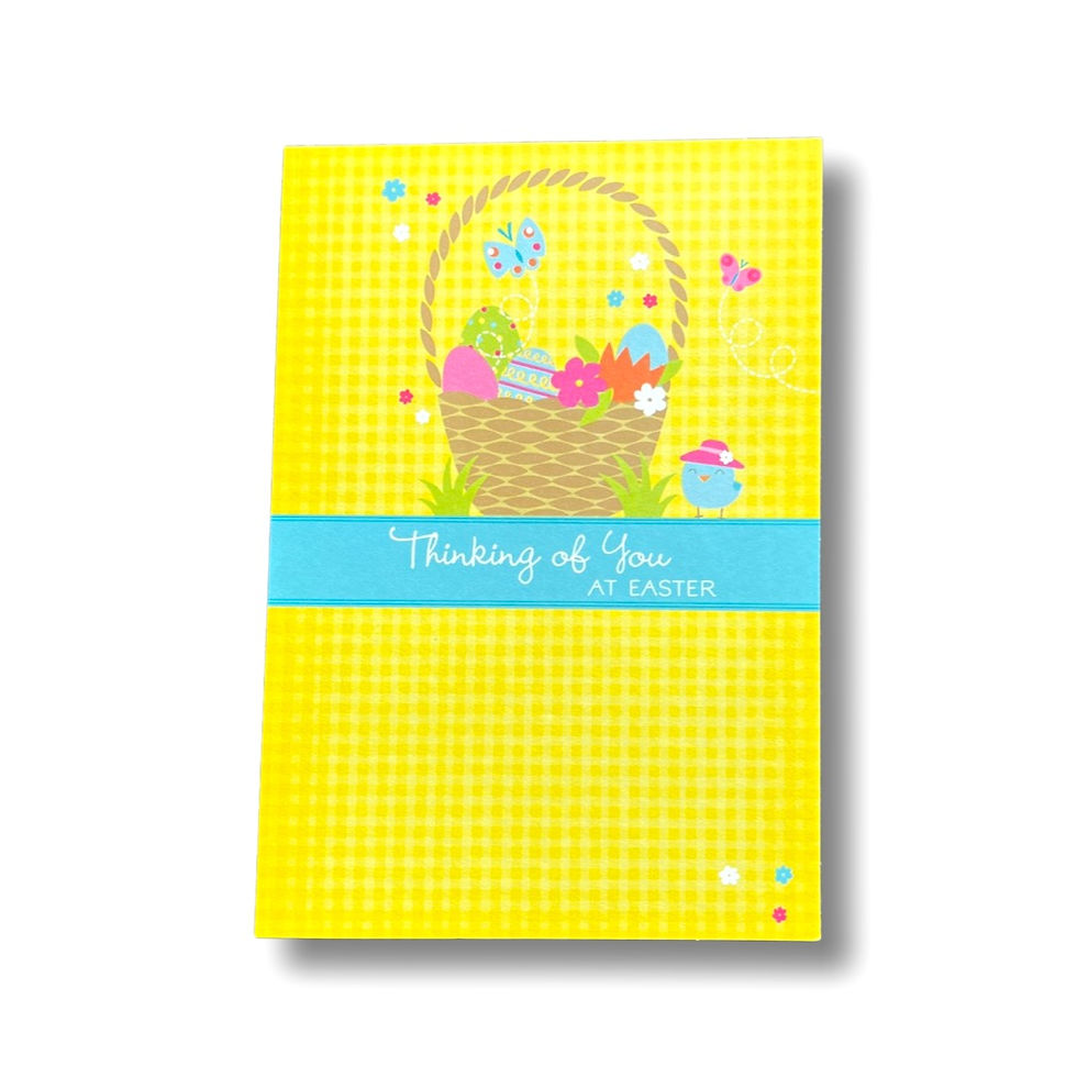 Thumbnail: Braille Colourful Easter Card