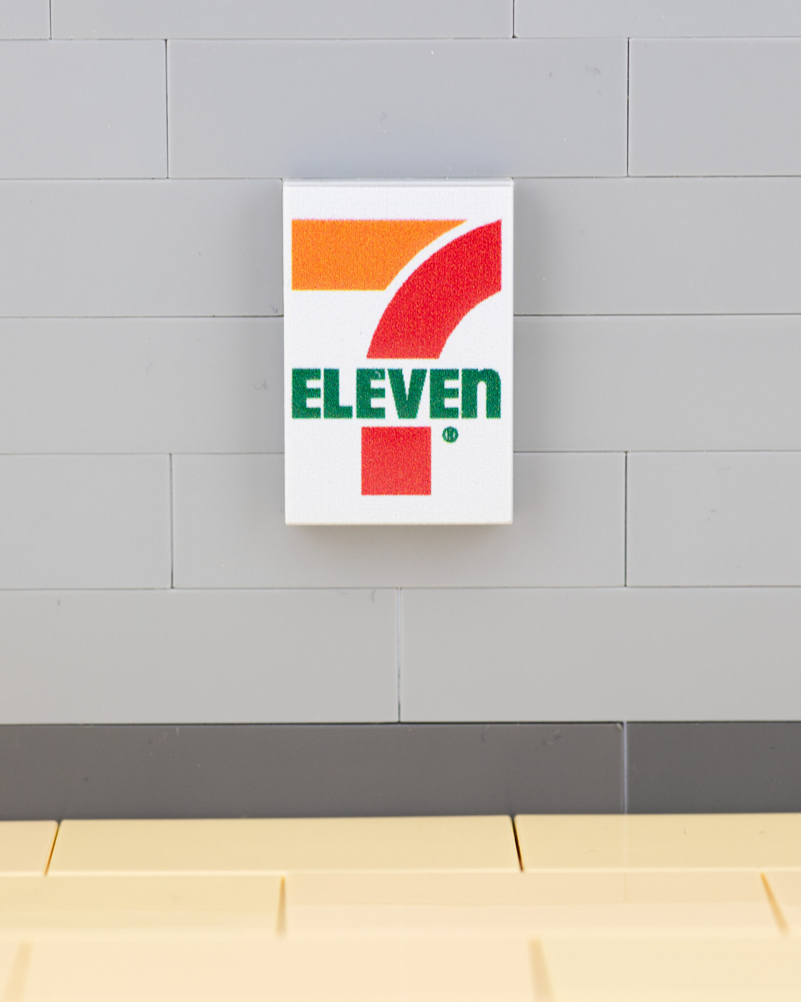 7-11 Logo 2x3 tile