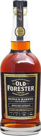 Old Forester 100 proof single barrel by WHA
