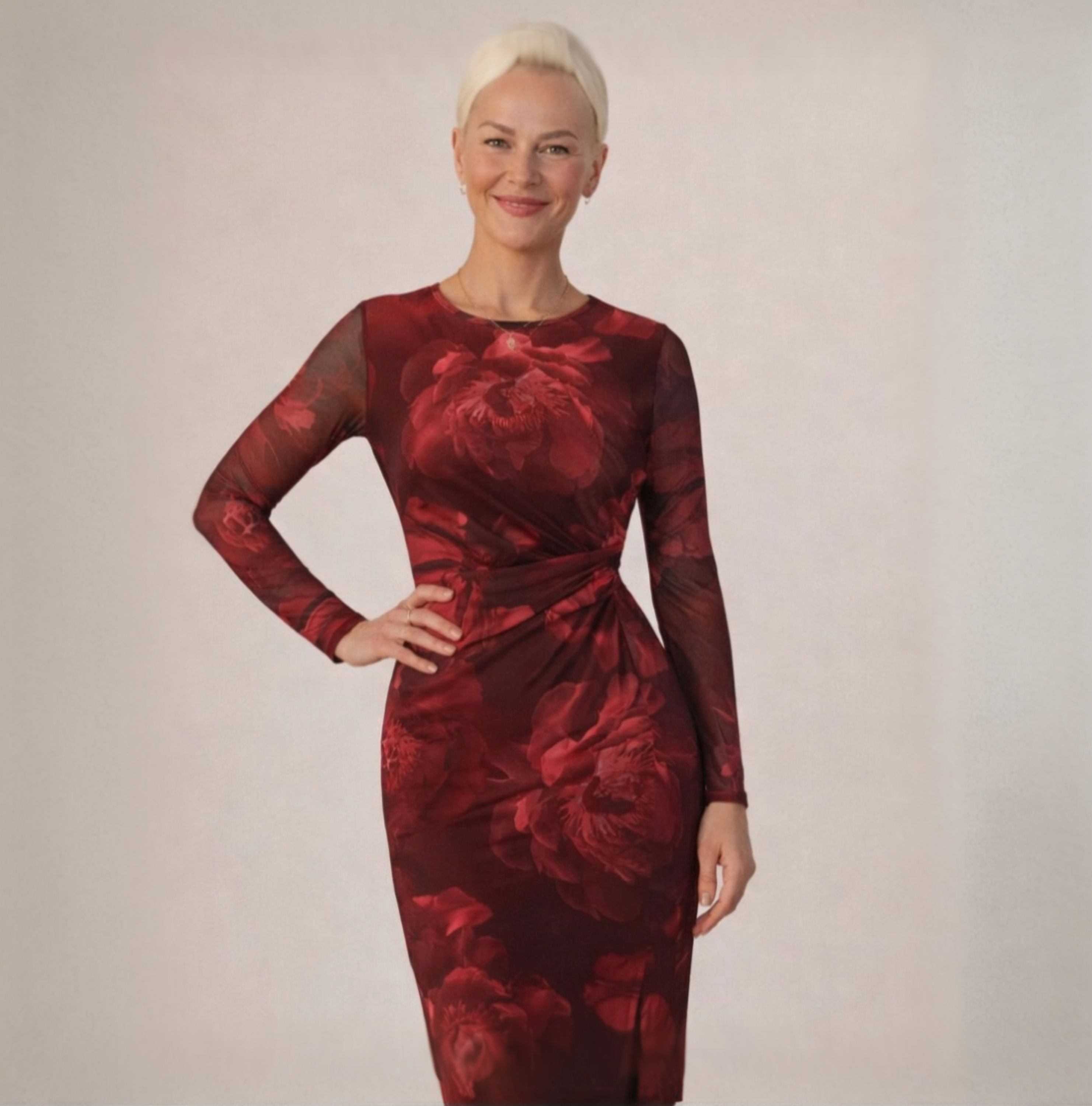 Beautiful Red Bodycon Dress