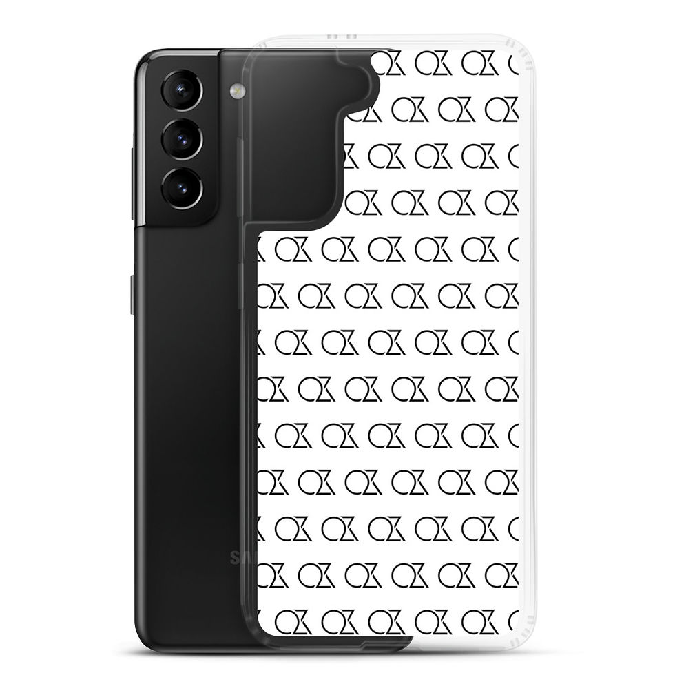 Thumbnail: QZR | White Samsung Case (Pattern)
