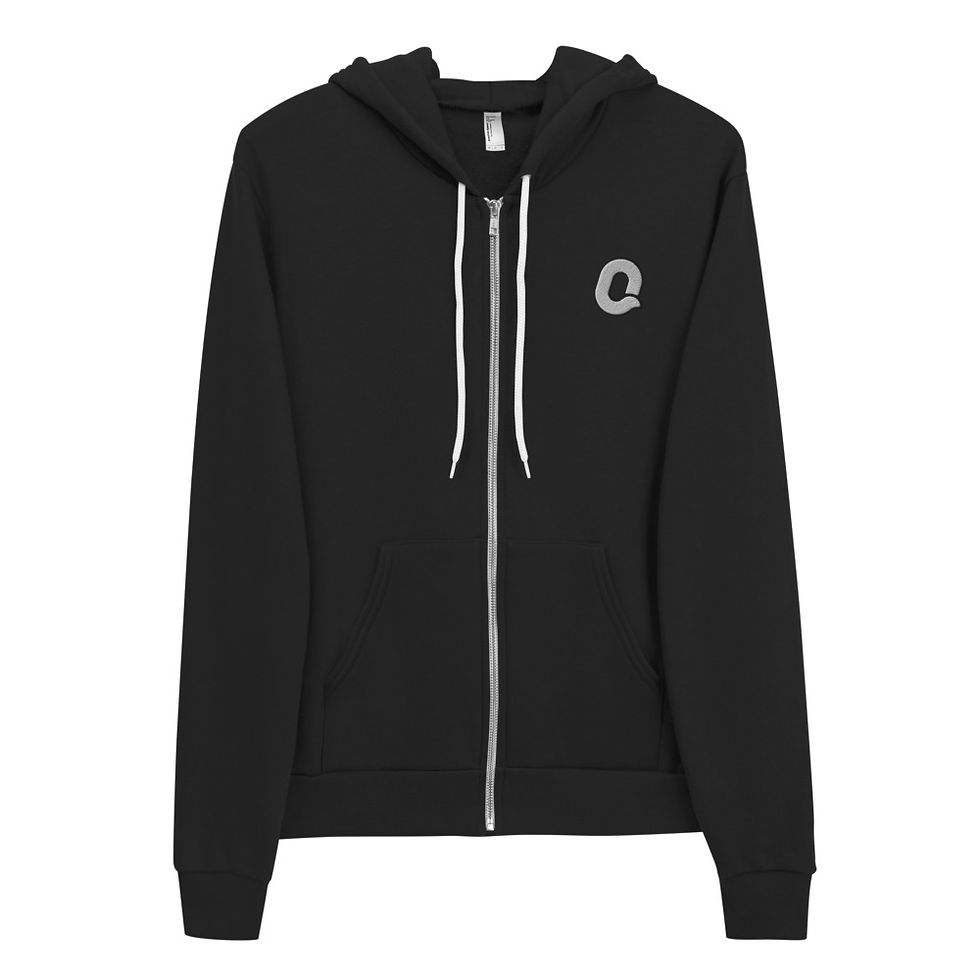 Thumbnail: TeamQazer x American Apparel | Zip-Up Hoodie (Embroidered)