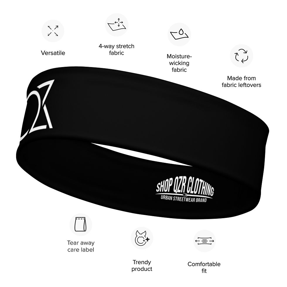 Thumbnail: QZR | Black Headband