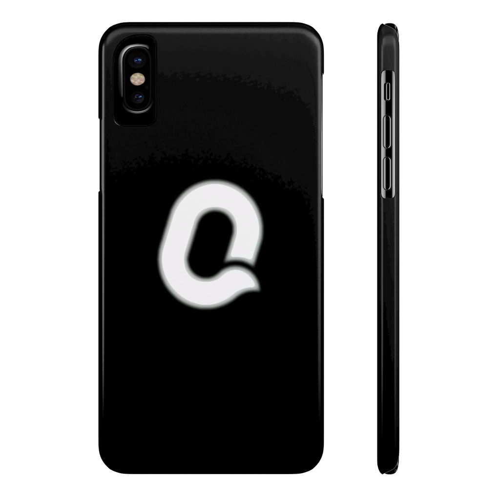 TeamQazer x Case Mate | Black Slim Phone Case