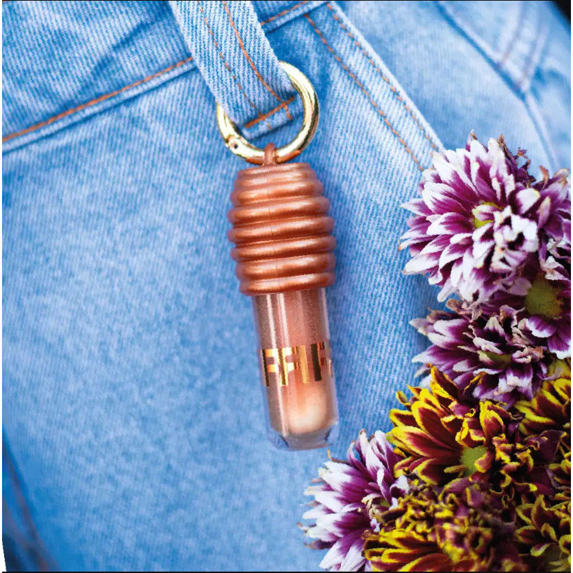 Miniatura: Gloss Labial Fran by Franciny Ehlke LipHoney 5G Hidratante Protetor Chaveiro
