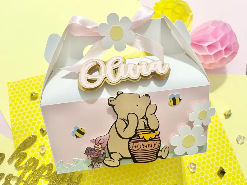 Winnie the Pooh Favor Box