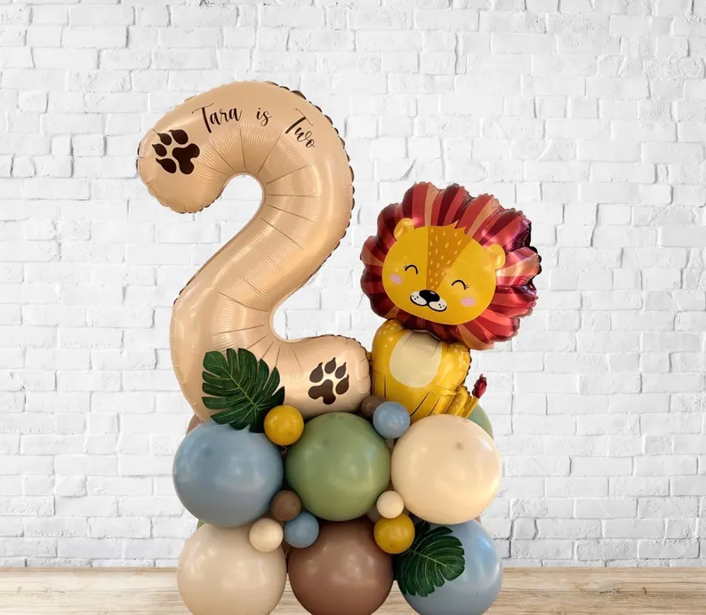 Baby Lion Balloon Marquee