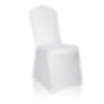 White Spandex Banquet/Folding Chair Cover