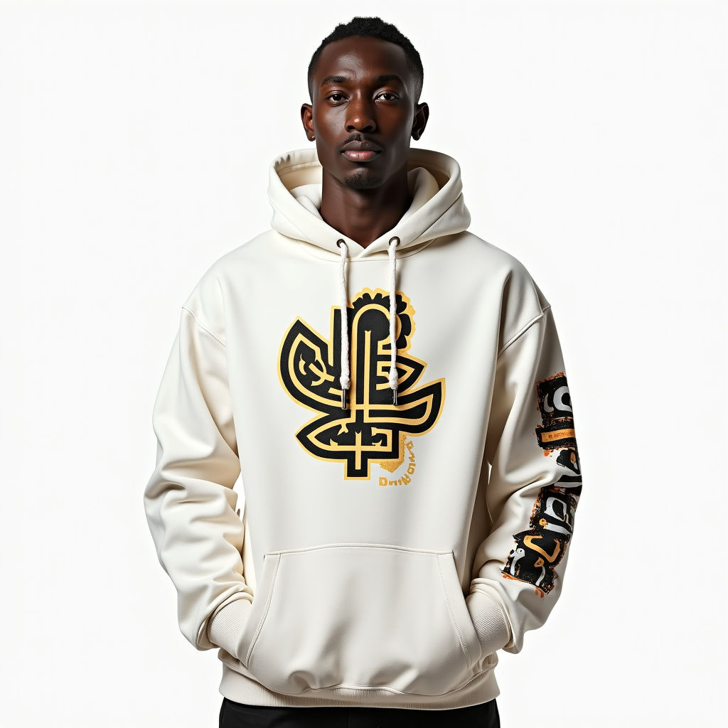 Adinkra Graphic Hoodie