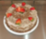 Bolo Morango com Chocolate