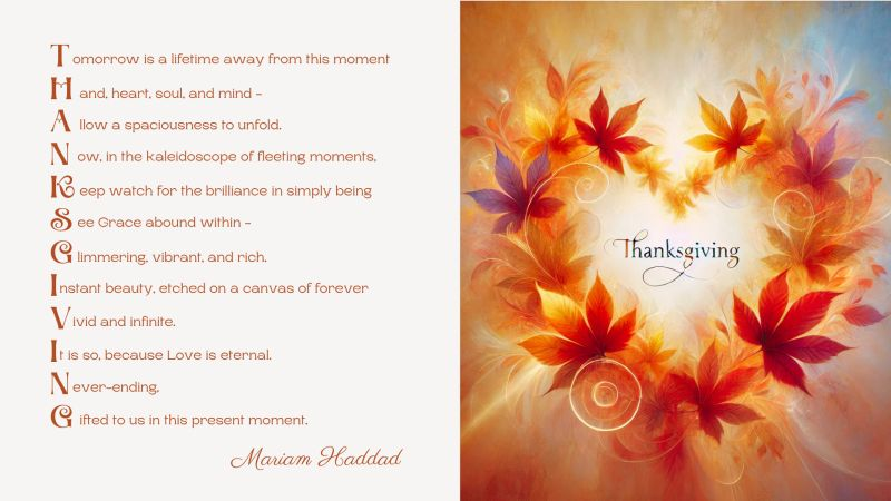  A Thanksgiving Wish from the Founder of The Performance Communication Company 