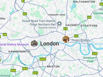 Map screenshot showing directions to Aqua Force Drainage Services office