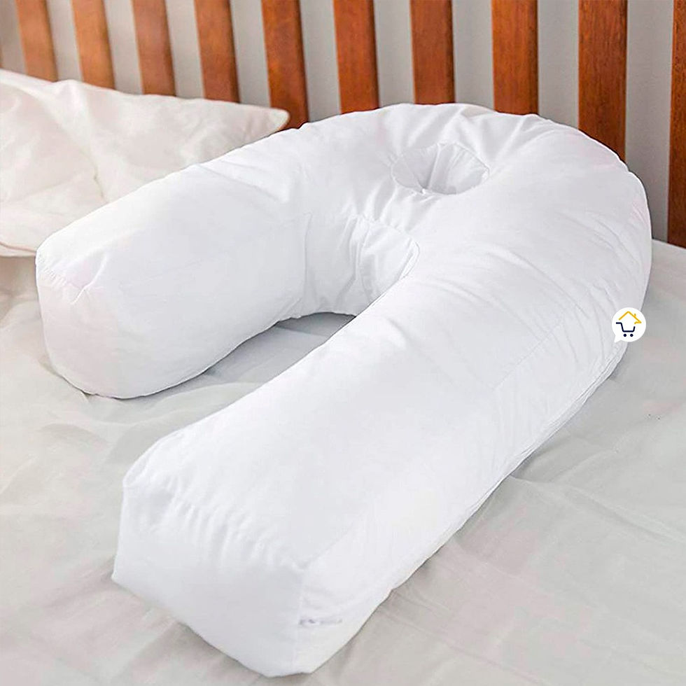 Miniatura: 201 Almohada Ergonómica + Relleno Cuello Espalda Ortopédica 64306 😴💤