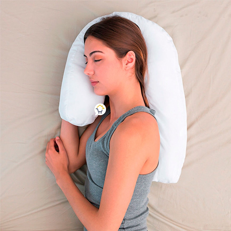 Miniatura: 201 Almohada Ergonómica + Relleno Cuello Espalda Ortopédica 64306 😴💤