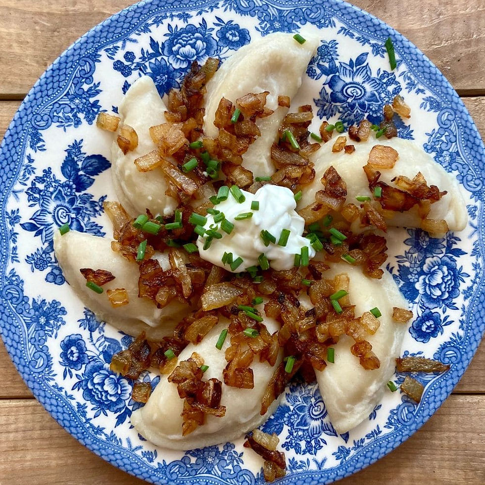 HOMEMADE PIEROGIS