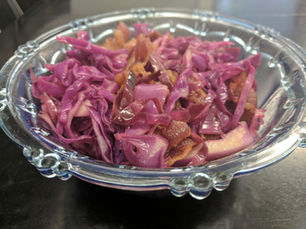 Cooking With Dad: Purple Cabbage & Bacon Recipe