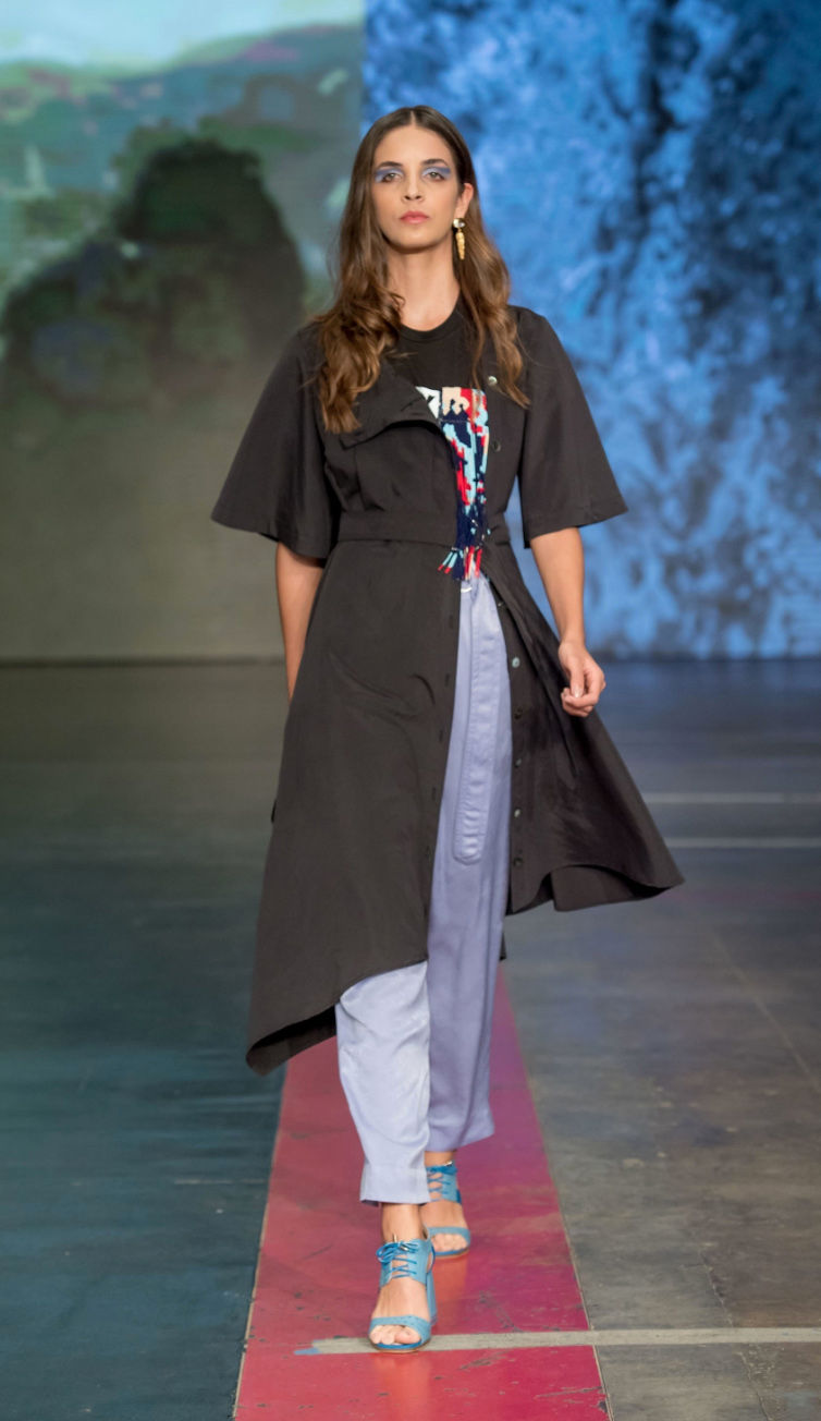 Thumbnail: Unity logo with Huichol artisan beads T-shirt