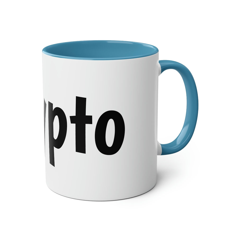 Thumbnail: Two-Tone Coffee Mugs, 11oz