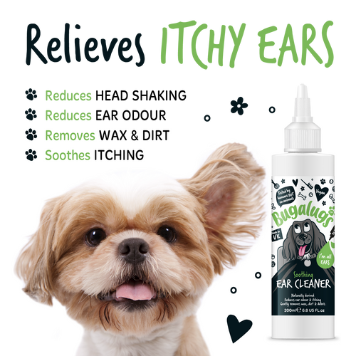 Bugalugs Antiseptic Ear Drops 200ml BATEARD200 My Bowls Empty