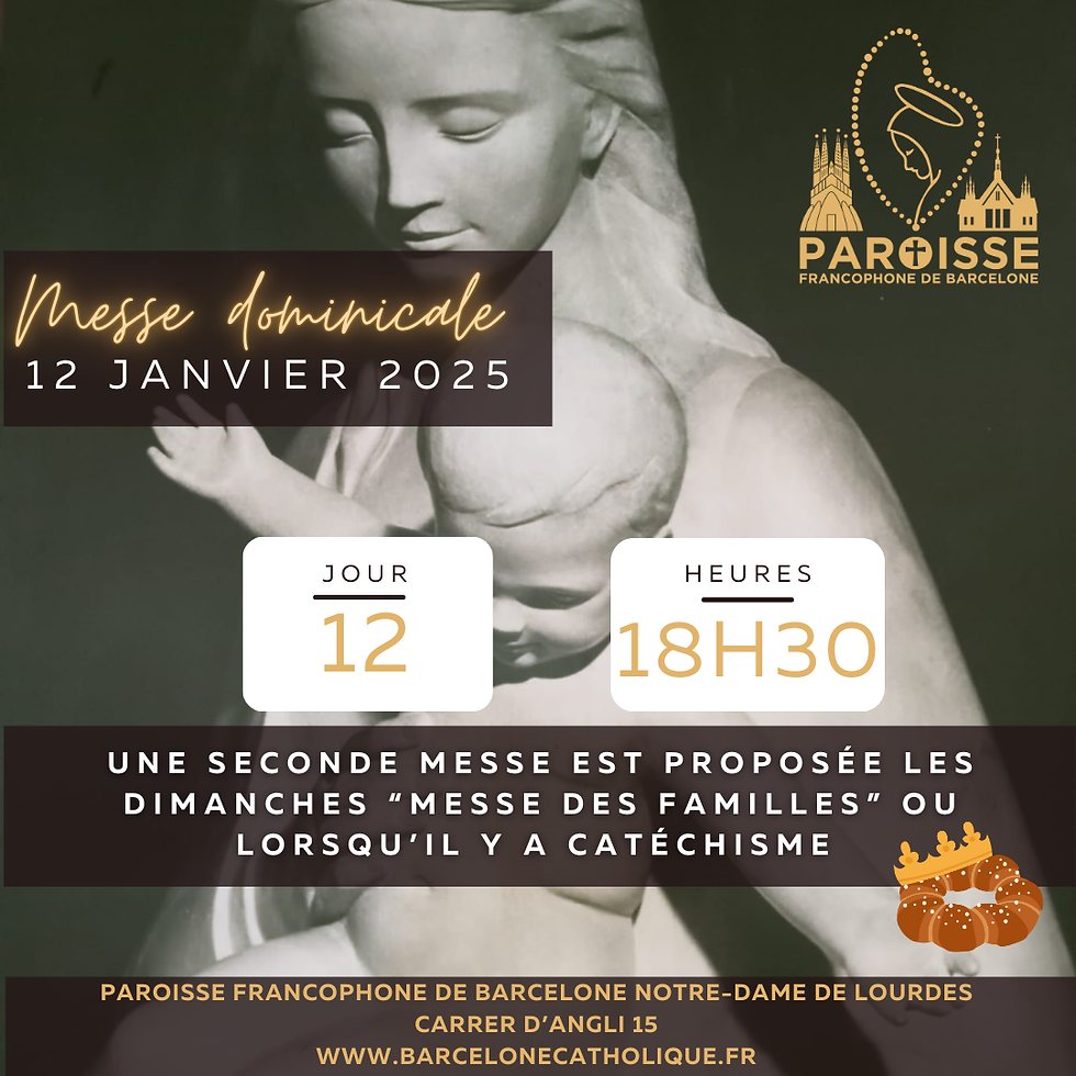 Messe dominicale — Le Baptême du Seigneur — Année C