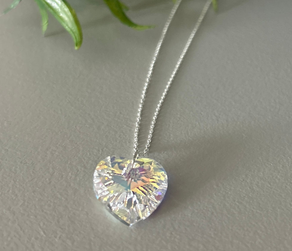 Thumbnail: Swarovski Heart Necklace
