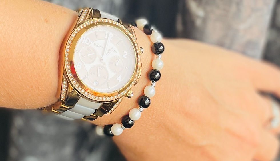 Black and White Bracelet