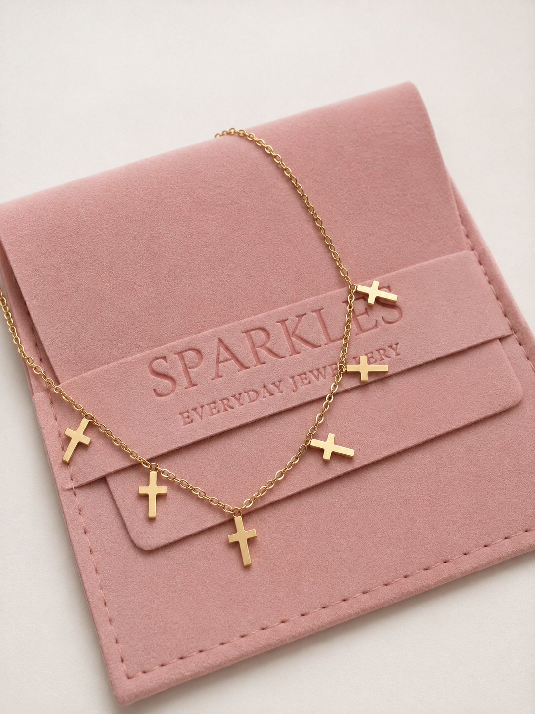 Cross Drop Bracelet