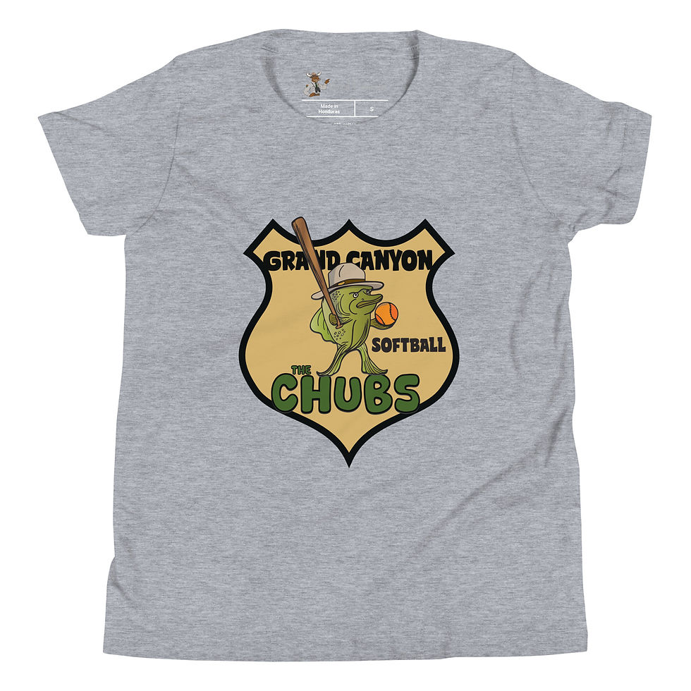Thumbnail: Chubs Softball Team Youth Short Sleeve T-Shirt