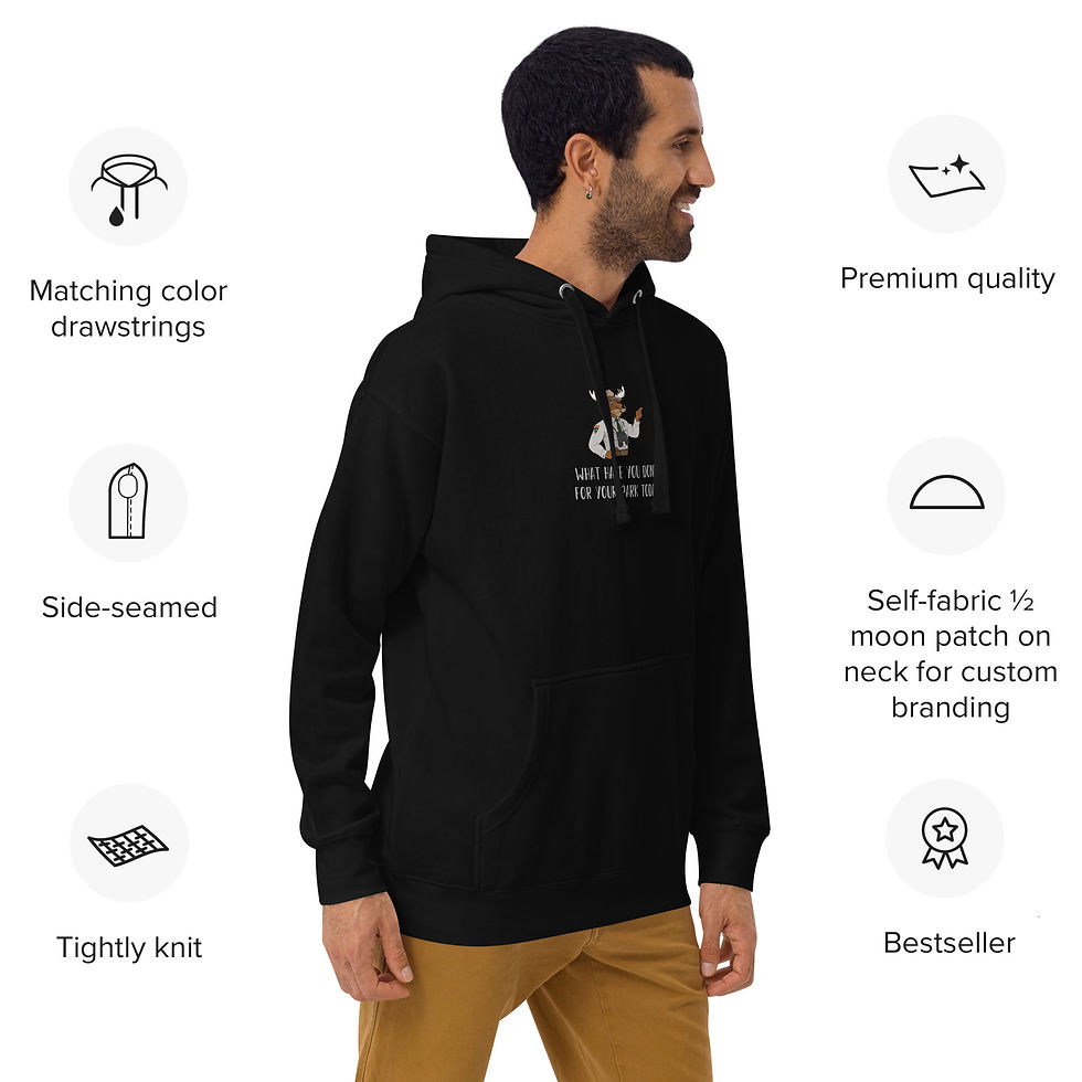 Thumbnail: What have you done for your park today? Unisex Hoodie